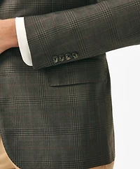 Classic Fit Checked Sport Coat Wool