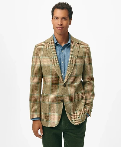 Classic Fit Wool 1818 Sport Coat Glen Plaid