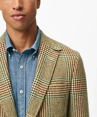 Classic Fit Wool 1818 Sport Coat Glen Plaid
