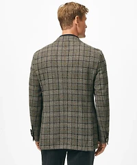Classic Fit Wool 1818 Sport Coat Plaid Tweed