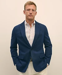 Classic Fit Cotton Pique Knit Sport Coat