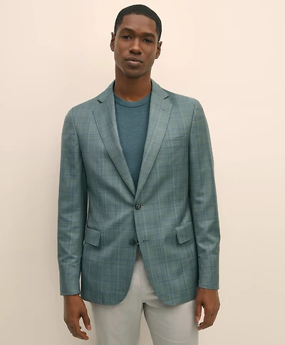 Classic Fit Wool Check Sport Coat