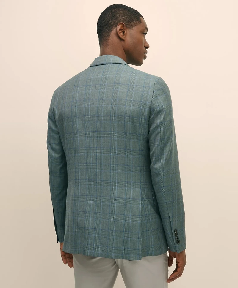 Classic Fit Wool Check Sport Coat