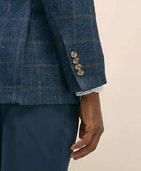 Classic Fit Wool-Linen Hopsack Sport Coat