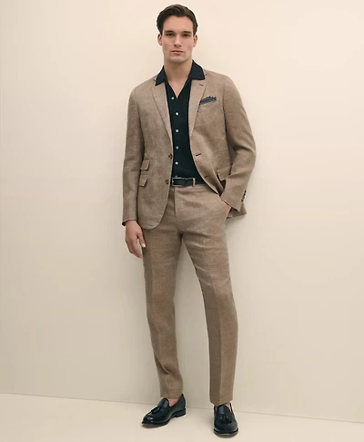 Classic Fit Linen 1818 Herringbone Sport Coat