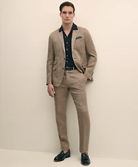 Classic Fit Linen 1818 Herringbone Sport Coat