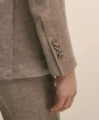 Classic Fit Linen 1818 Herringbone Sport Coat