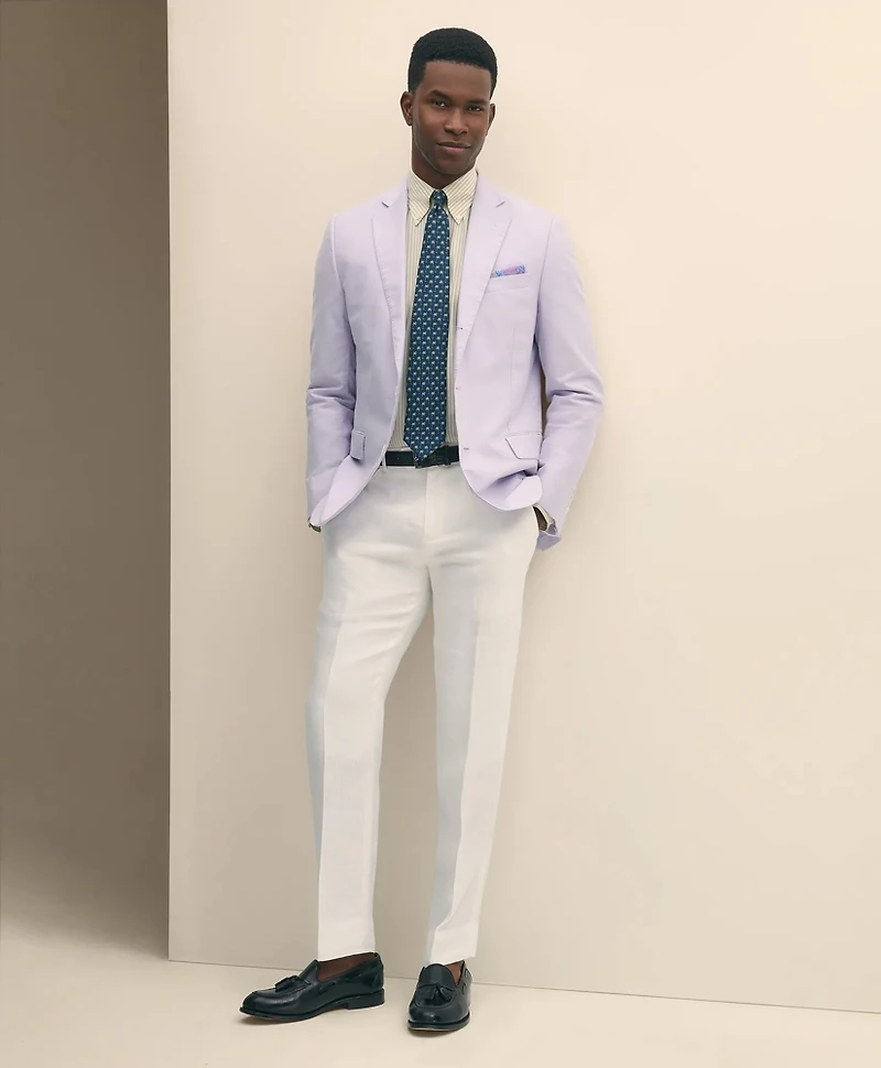 Classic Fit Cotton Oxford Sport Coat
