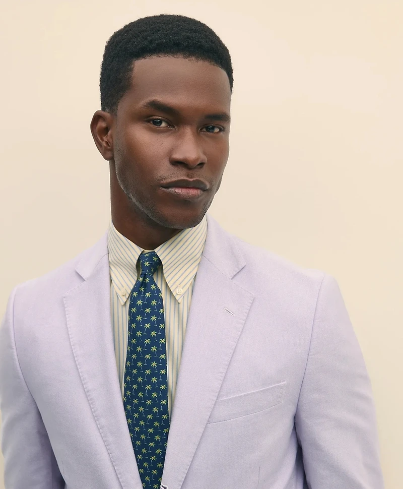 Classic Fit Cotton Oxford Sport Coat