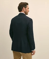 Traditional Fit Wool Hopsack Sport Coat