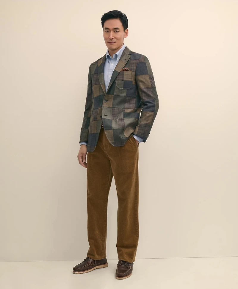 The No. 1 Sack Sport Coat Patchwork Wool