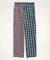 Cotton Broadcloth Fun Tartan Lounge Pants