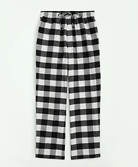 Cotton Flannel Buffalo Plaid Lounge Pants