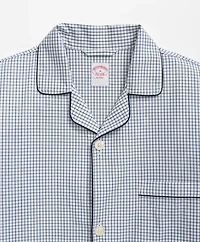 Cotton Broadcloth Tattersall Pajamas