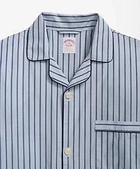 Cotton Broadcloth Striped Pajamas