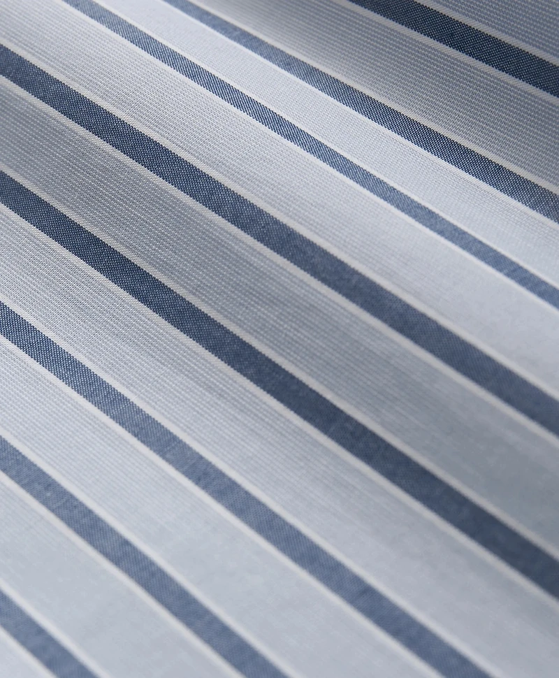 Cotton Broadcloth Striped Lounge Pants