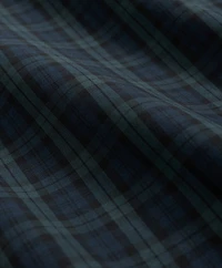 Cotton Broadcloth Black Watch Lounge Pants