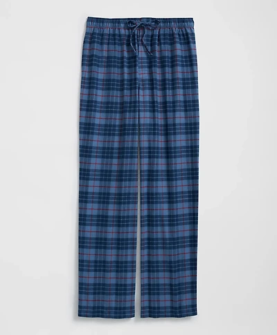 Cotton Flannel Plaid Lounge Pants