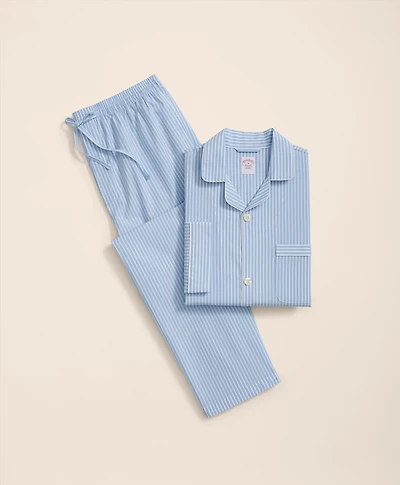 Cotton Broadcloth Bengal Striped Pajamas