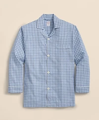 Cotton Broadcloth Gingham Pajamas