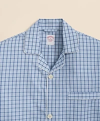 Cotton Broadcloth Gingham Pajamas