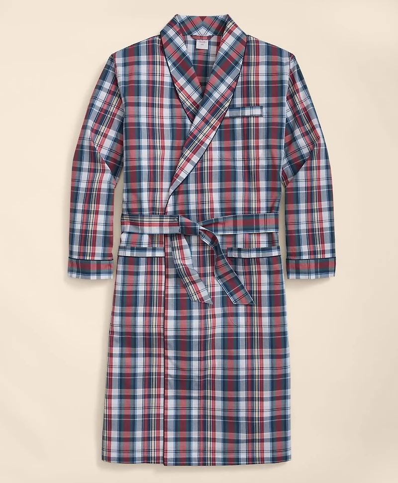 Cotton Madras Robe