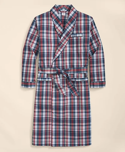 Cotton Madras Robe