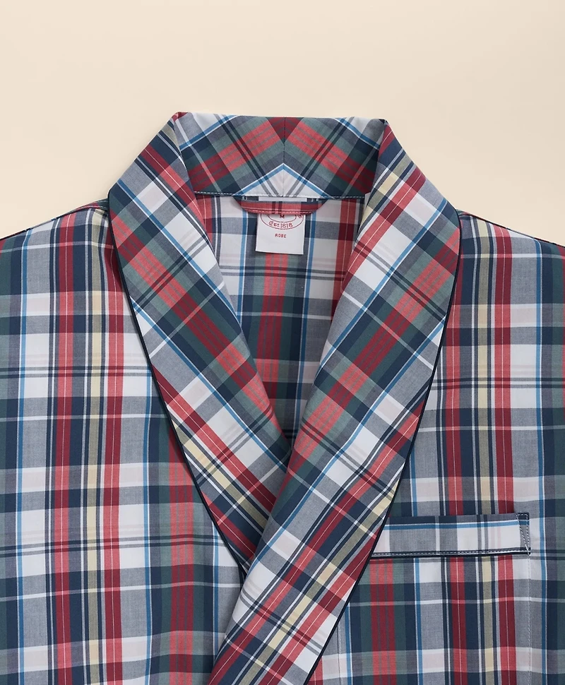 Cotton Madras Robe