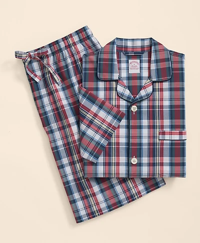 Cotton Madras Short Pajamas