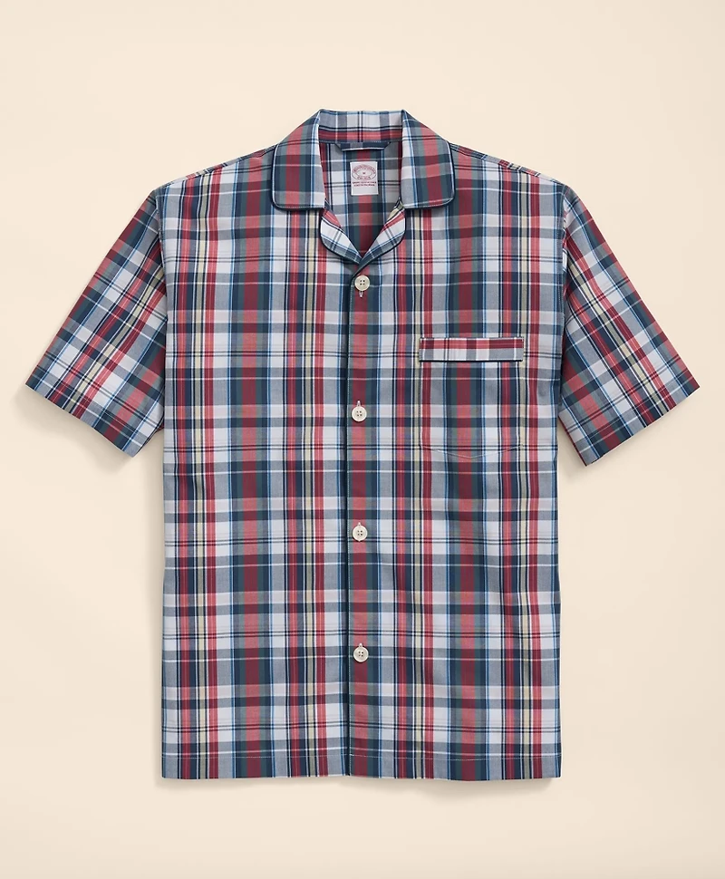 Cotton Madras Short Pajamas