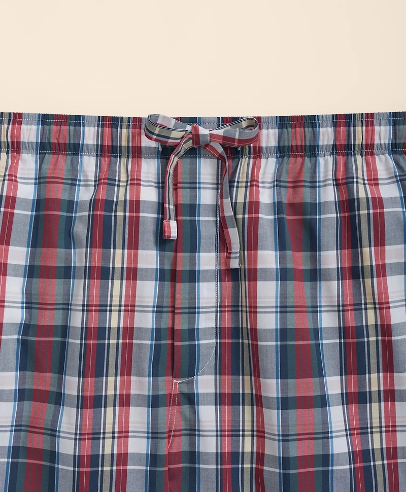 Cotton Madras Short Pajamas