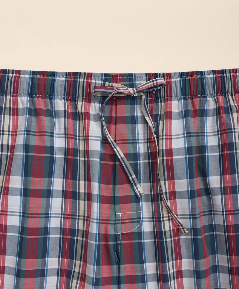 Cotton Madras Lounge Pants