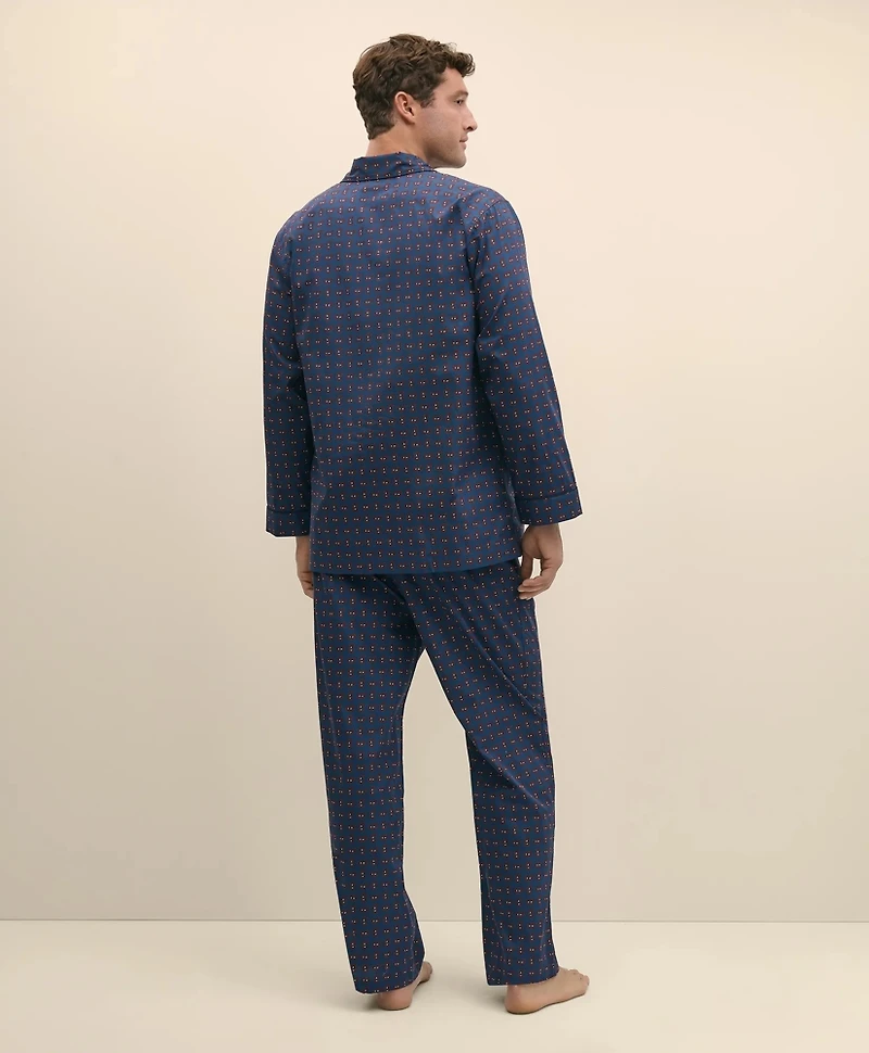 Cotton Broadcloth Paisley Pajamas