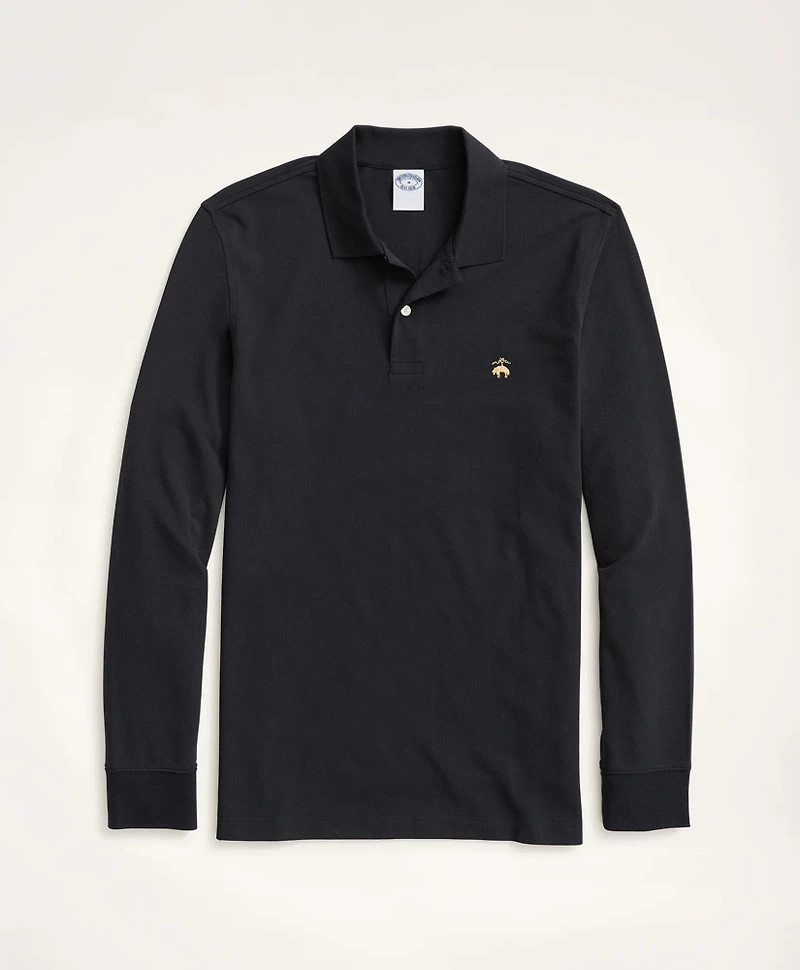 Golden Fleece<sup>®</sup> Stretch Supima<sup>®</sup> Long-Sleeve Polo Shirt