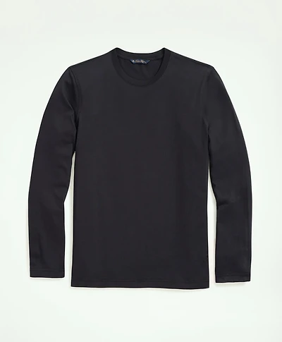 Supima<sup>®</sup> Cotton Long-Sleeve Logo T-Shirt