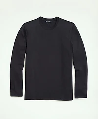 Supima<sup>®</sup> Cotton Long-Sleeve Logo T-Shirt