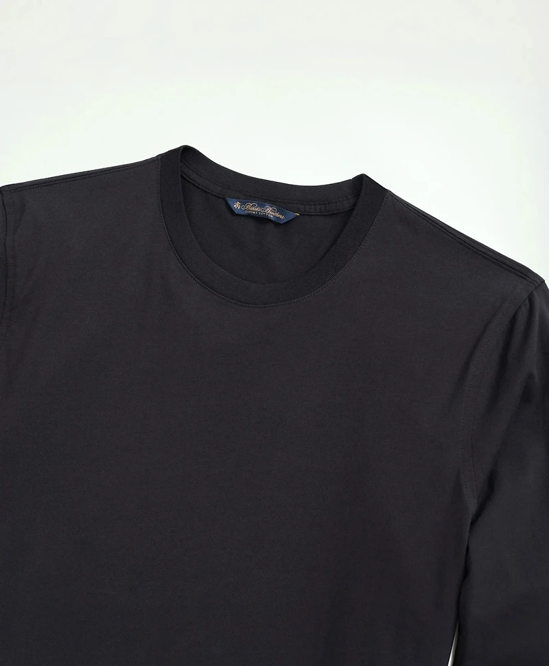 Supima<sup>®</sup> Cotton Long-Sleeve Logo T-Shirt