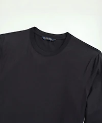 Supima<sup>®</sup> Cotton Long-Sleeve Logo T-Shirt