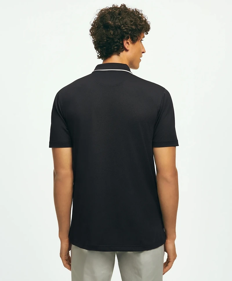 Performance Series Half-Zip Pique Polo Shirt
