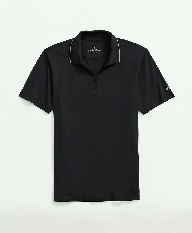 Performance Series Half-Zip Pique Polo Shirt