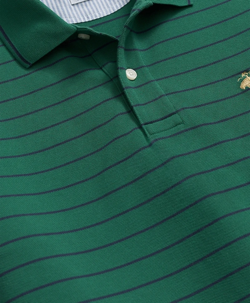 Golden Fleece<sup>®</sup> Thin Striped Supima<sup>®</sup> Polo Shirt