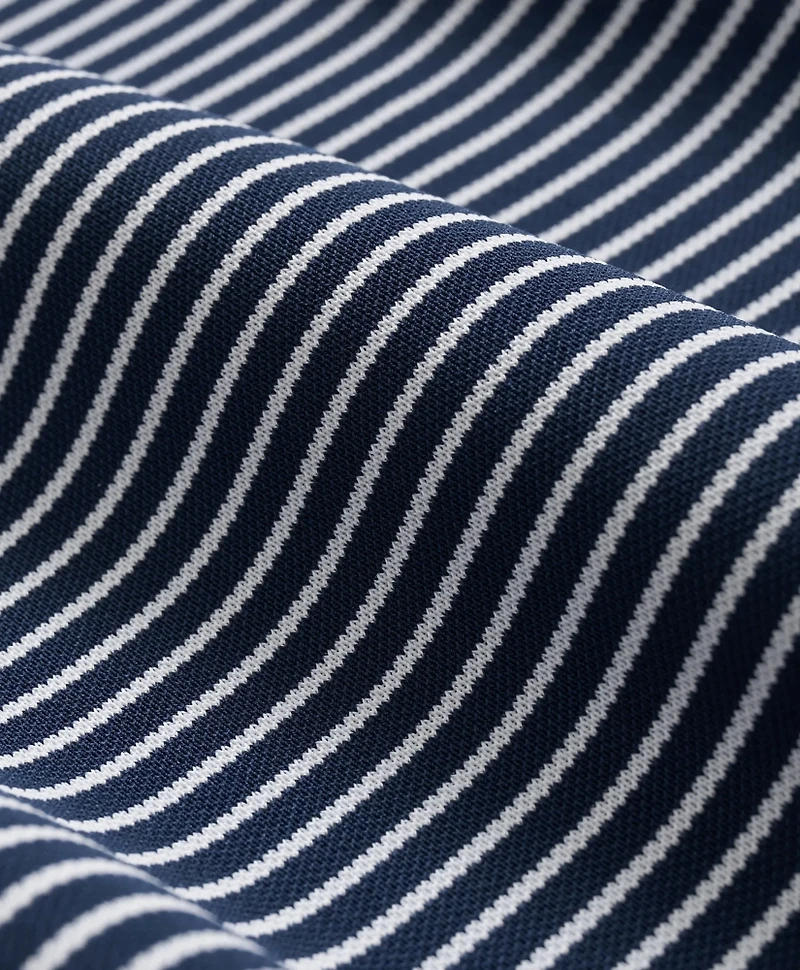 Performance Series Striped Pique Polo Shirt