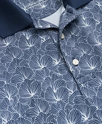 Performance Series Leaf Print Polo Shirt