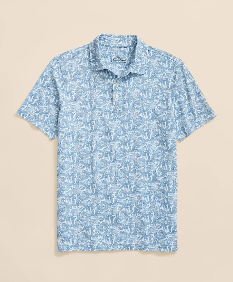 Performance Series Hawaiian Print Polo Shirt