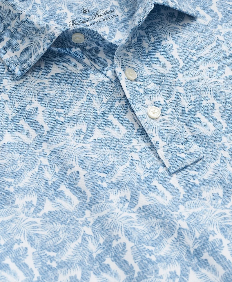 Performance Series Hawaiian Print Polo Shirt