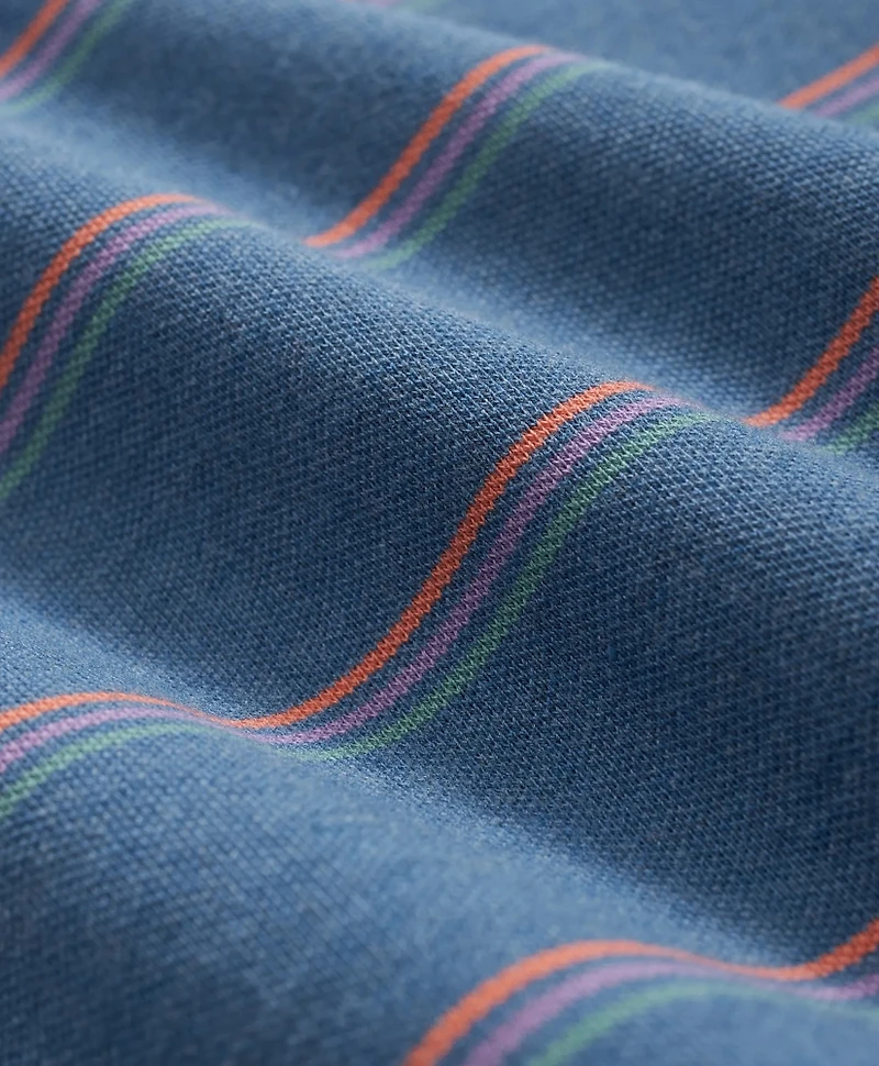 Golden Fleece<sup>®</sup> Stretch Supima<sup>®</sup> Cotton Striped Polo Shirt
