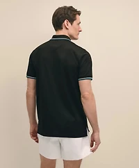 Brooks Brothers X Prince Short-Sleeve Zip Polo Shirt