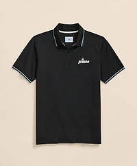 Brooks Brothers X Prince Short-Sleeve Zip Polo Shirt