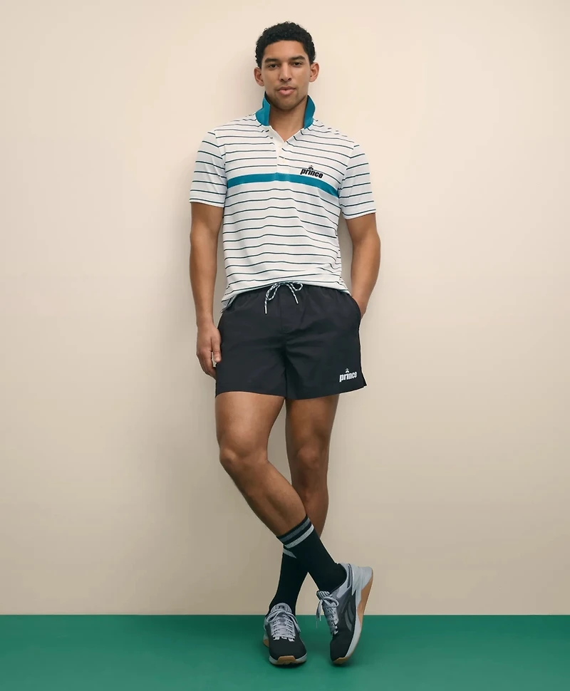 Brooks Brothers X Prince Short-Sleeve Striped Pique Polo