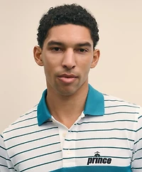 Brooks Brothers X Prince Short-Sleeve Striped Pique Polo